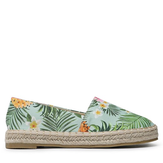 Espadryle DeeZee WSS990-103 Zielony ze sklepu eobuwie.pl w kategorii Espadryle damskie - zdjęcie 171346690