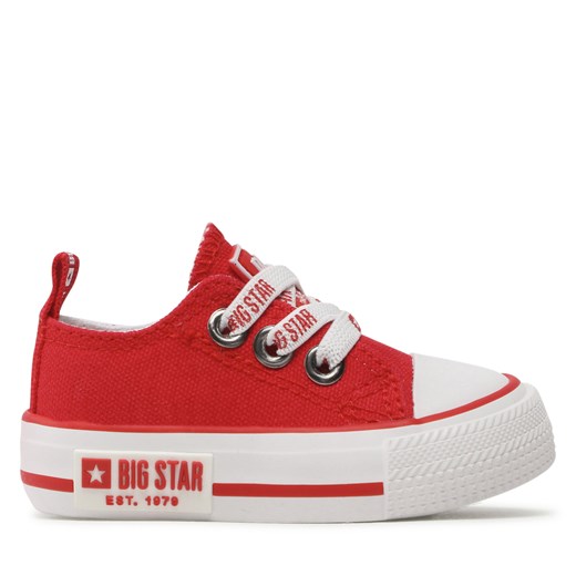 Trampki Big Star Shoes KK374051 Red ze sklepu eobuwie.pl w kategorii Buciki niemowlęce - zdjęcie 171347572