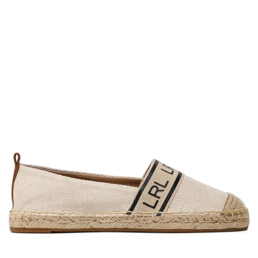Espadryle Lauren Ralph Lauren Caylee III 802891447001 Natural 36 okazyjna cena eobuwie.pl