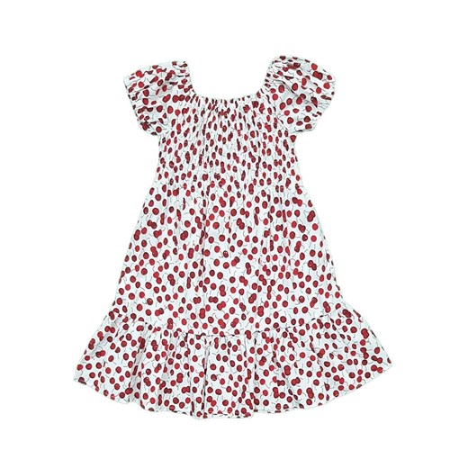 Deux ans de vacances Sukienka w kolorze biało-czerwonym ze sklepu Limango Polska w kategorii Sukienki dziewczęce - zdjęcie 171347983