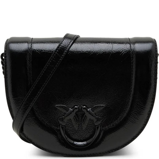 Pinko Skórzana torebka na ramię LOVE ROUND CLICK MINI NAPPA Pinko OS Gomez Fashion Store