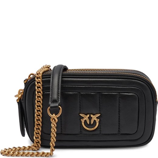 Pinko Skórzana torebka na ramię CAMERA CASE Pinko OS Gomez Fashion Store