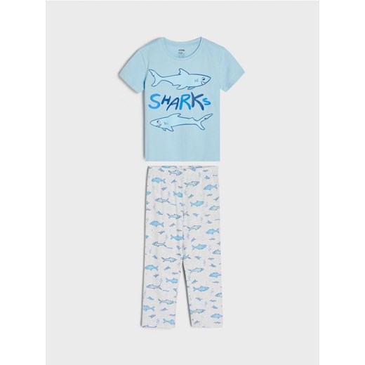 Sinsay - Piżama - niebieski ze sklepu Sinsay w kategorii Piżamy dziecięce - zdjęcie 171349331