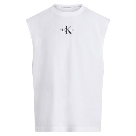 Calvin Klein Top w kolorze białym ze sklepu Limango Polska w kategorii T-shirty męskie - zdjęcie 171350173