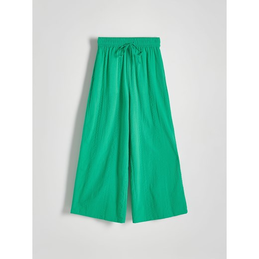 Reserved - Spodnie culotte - zielony Reserved XL Reserved