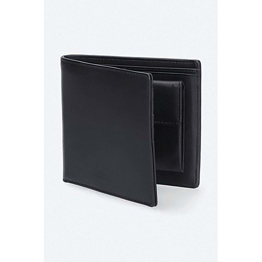 A.P.C. portfel skórzany New Portefeuille kolor czarny PXAWV.H63340-BLACK ONE ANSWEAR.com
