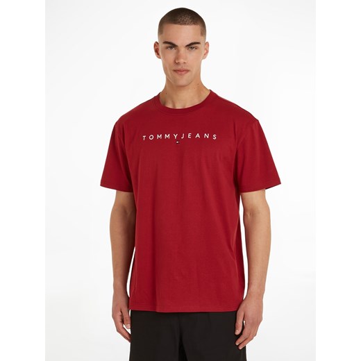 TOMMY JEANS Koszulka w kolorze bordowym ze sklepu Limango Polska w kategorii T-shirty męskie - zdjęcie 171354353
