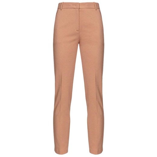 spodnie damskie pinko 100155 a15m brązowy ze sklepu Royal Shop w kategorii Spodnie damskie - zdjęcie 171355694