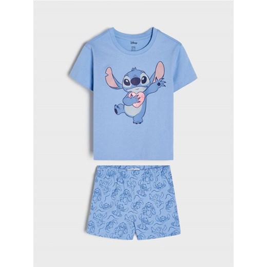 Sinsay - Piżama Stitch - niebieski ze sklepu Sinsay w kategorii Piżamy dziecięce - zdjęcie 171356884