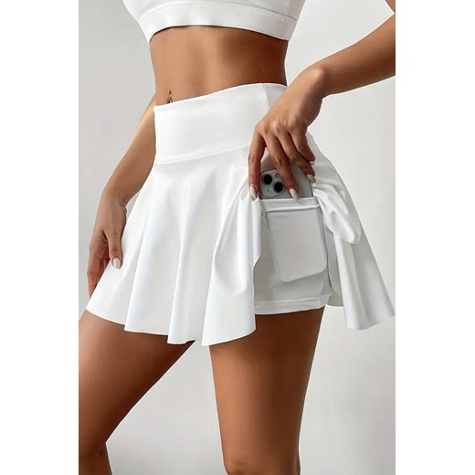 Spódnica - spodnie GEROLSA WHITE ze sklepu Ivet Shop w kategorii Spódnice - zdjęcie 171358050