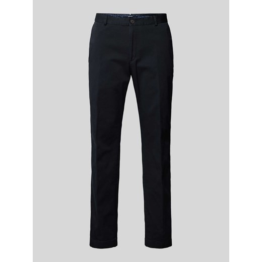 Chinosy o kroju slim fit ze szlufkami na pasek model ‘Hank’ ze sklepu Peek&Cloppenburg  w kategorii Spodnie męskie - zdjęcie 171359413
