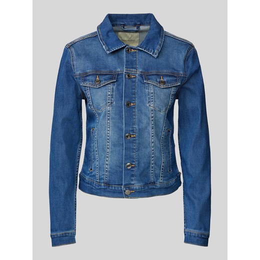 Kurtka jeansowa z kieszeniami z patką model ‘Rock’ ze sklepu Peek&Cloppenburg  w kategorii Kurtki damskie - zdjęcie 171359451