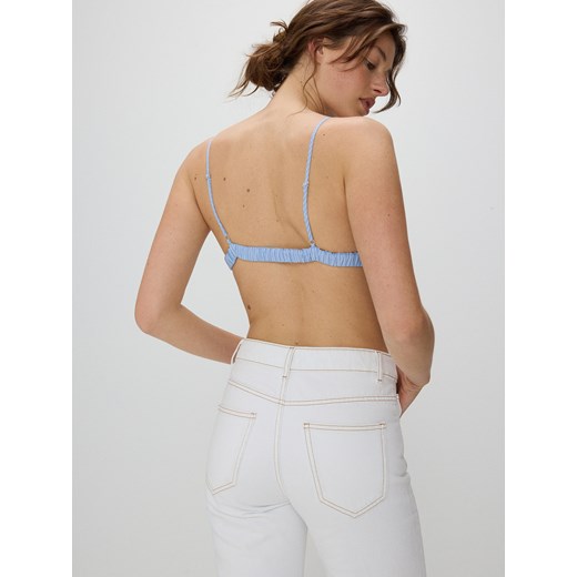 Reserved - Bieliźniany top - niebieski Reserved M Reserved