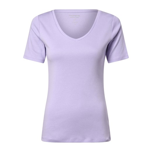 brookshire T-shirt damski Kobiety Bawełna bzowy jednolity ze sklepu vangraaf w kategorii Bluzki damskie - zdjęcie 171361240