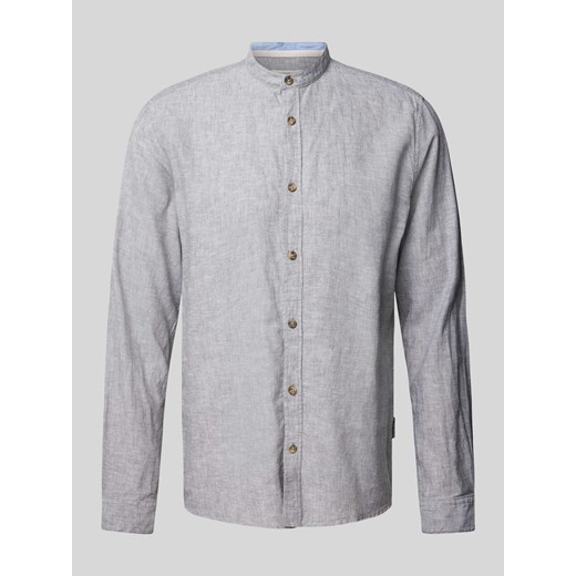 Koszula casualowa o kroju regular fit ze stójką ze sklepu Peek&Cloppenburg  w kategorii Koszule męskie - zdjęcie 171364344