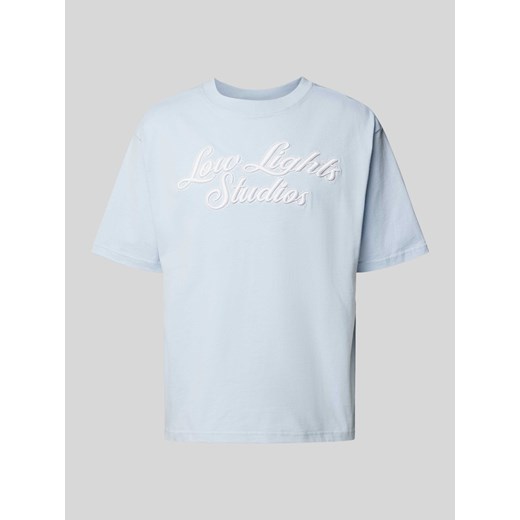 T-shirt z wyhaftowanym logo model ‘Shutter’ ze sklepu Peek&Cloppenburg  w kategorii T-shirty męskie - zdjęcie 171364370