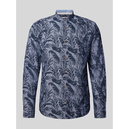 Koszula casualowa o kroju regular fit ze stójką ze sklepu Peek&Cloppenburg  w kategorii Koszule męskie - zdjęcie 171364372