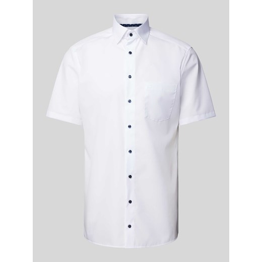 Koszula biznesowa o kroju modern fit z krótkim rękawem model ‘Sora’ ze sklepu Peek&Cloppenburg  w kategorii Koszule męskie - zdjęcie 171364494