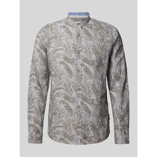 Koszula casualowa o kroju regular fit ze stójką ze sklepu Peek&Cloppenburg  w kategorii Koszule męskie - zdjęcie 171364570