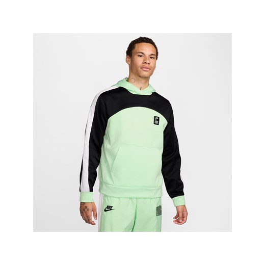 Męska bluza z kapturem do koszykówki Therma-FIT Nike Starting 5 - Zieleń ze sklepu Nike poland w kategorii Bluzy męskie - zdjęcie 171364884