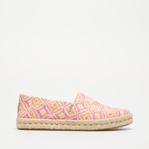 TOMS SHELL PINK GEO WOVEN ze sklepu Symbiosis w kategorii Espadryle damskie - zdjęcie 171366231