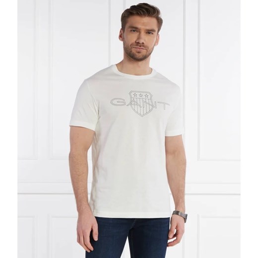 Gant T-shirt | Regular Fit Gant S okazja Gomez Fashion Store