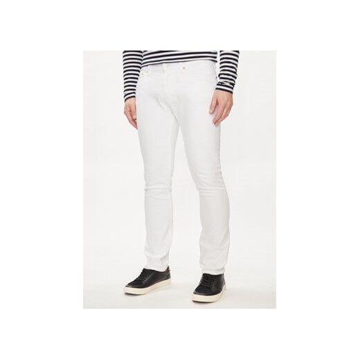 Tommy Jeans Jeansy Scanton DM0DM18746 Biały Slim Fit ze sklepu MODIVO w kategorii Jeansy męskie - zdjęcie 171367470