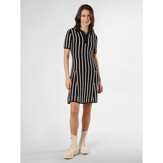 Tommy Hilfiger Sukienka damska Kobiety Bawełna granatowy w paski ze sklepu vangraaf w kategorii Sukienki - zdjęcie 171368143