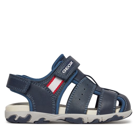 Sandały Geox B Sandal Flaffee Boy B4559B 08515 C4002 S Navy Geox 24 eobuwie.pl