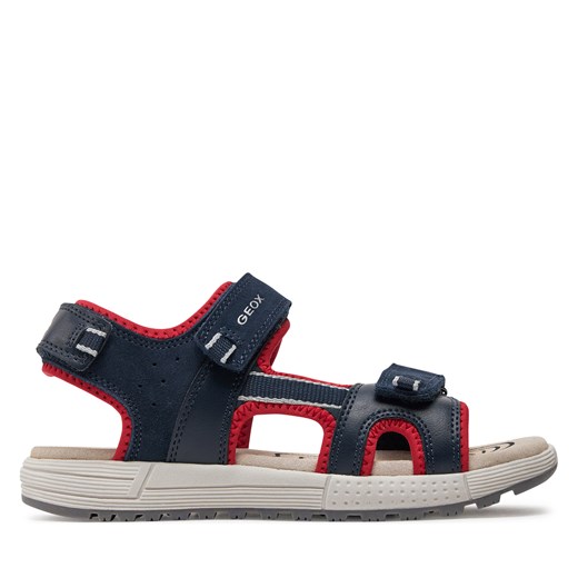 Sandały Geox J Sandal Alben Boy J35AVA 01520 C0735 D Navy/Red ze sklepu eobuwie.pl w kategorii Sandały dziecięce - zdjęcie 171368811