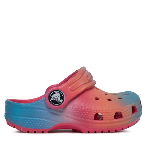 Klapki Crocs Crocs Classic Color Dip Clog T 209043 Hyper Pink/Multi 6WA Crocs 27.5 okazja eobuwie.pl