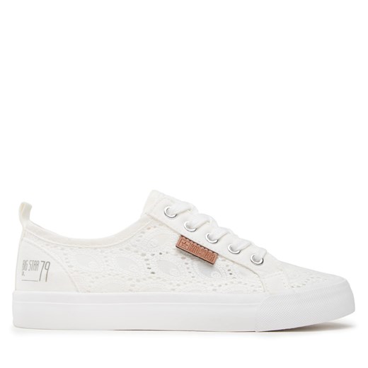 Tenisówki Big Star Shoes W274925 White ze sklepu eobuwie.pl w kategorii Trampki damskie - zdjęcie 171369144