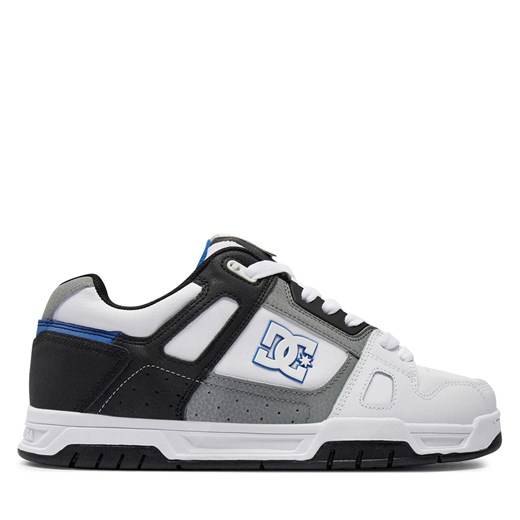 Sneakersy DC Stag 320188 White/Grey/Blue HYB ze sklepu eobuwie.pl w kategorii Buty sportowe męskie - zdjęcie 171369181