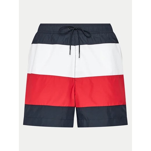 Tommy Hilfiger Szorty kąpielowe UM0UM03263 Kolorowy Regular Fit Tommy Hilfiger XL MODIVO