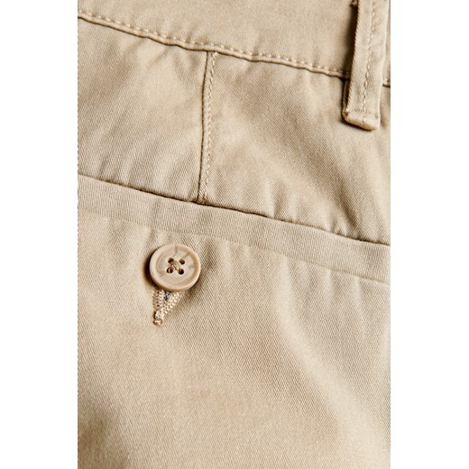 Reserved - Spodnie chino slim fit - beżowy Reserved 38 Reserved
