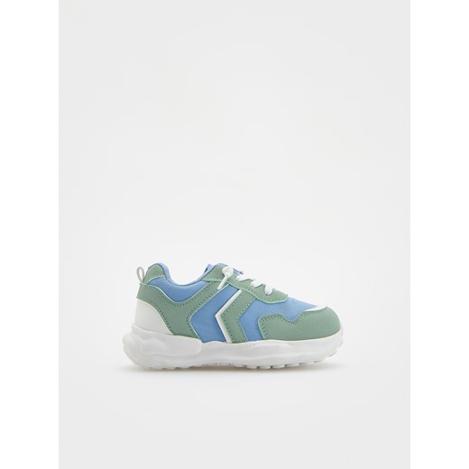 Reserved - Kolorowe sneakersy - turkusowy Reserved 27 Reserved