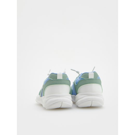 Reserved - Kolorowe sneakersy - turkusowy Reserved 20/21 Reserved