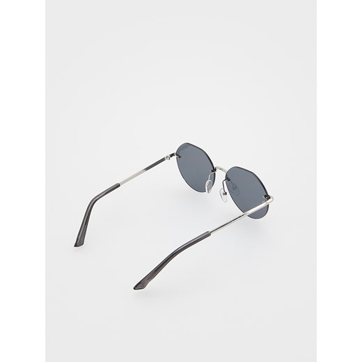 Reserved - Okulary przeciwsłoneczne - srebrny Reserved ONE SIZE Reserved