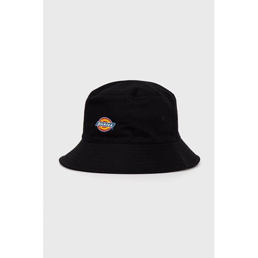 Dickies kapelusz bawełniany kolor czarny bawełniany ze sklepu PRM w kategorii Kapelusze damskie - zdjęcie 171374912