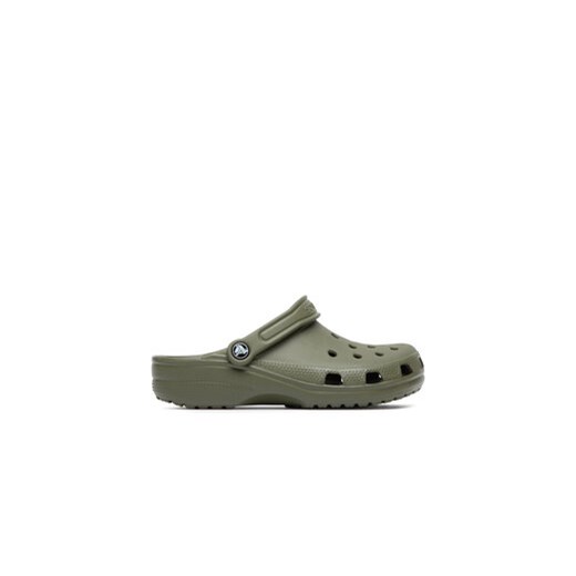 Crocs Klapki Classic 10001 Zielony ze sklepu MODIVO w kategorii Klapki męskie - zdjęcie 171377000