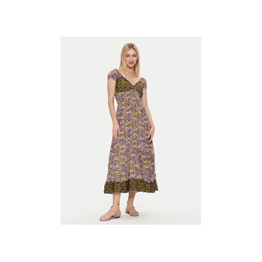 Iconique Sukienka letnia Shirley IC24-098 Kolorowy Regular Fit ze sklepu MODIVO w kategorii Sukienki - zdjęcie 171377101