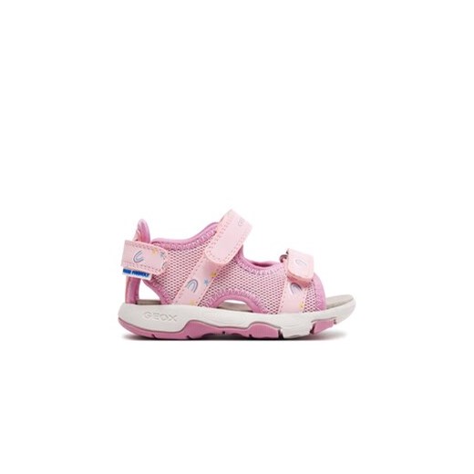 Geox Sandały B Sandal Multy Girl B450DA 0ASCE C8099 M Różowy ze sklepu MODIVO w kategorii Sandały dziecięce - zdjęcie 171377464