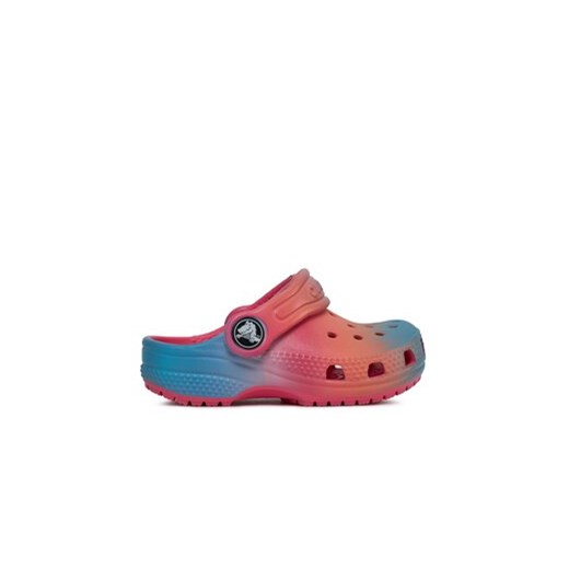 Crocs Klapki Crocs Classic Color Dip Clog T 209043 Różowy ze sklepu MODIVO w kategorii Klapki dziecięce - zdjęcie 171377501