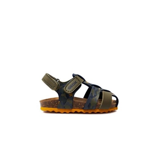 Geox Sandały B Sandal Chalki Boy B452QA 00454 C3375 M Zielony ze sklepu MODIVO w kategorii Sandały dziecięce - zdjęcie 171377954