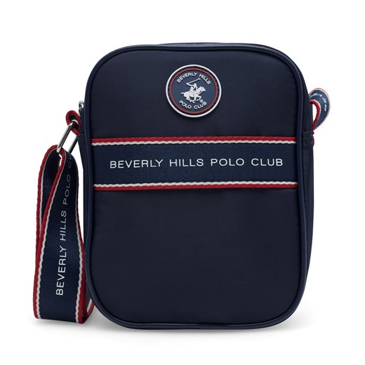 Saszetka Beverly Hills Polo Club BHPC-M-011-CCC-05 Granatowy ze sklepu eobuwie.pl w kategorii Torby męskie - zdjęcie 171379462