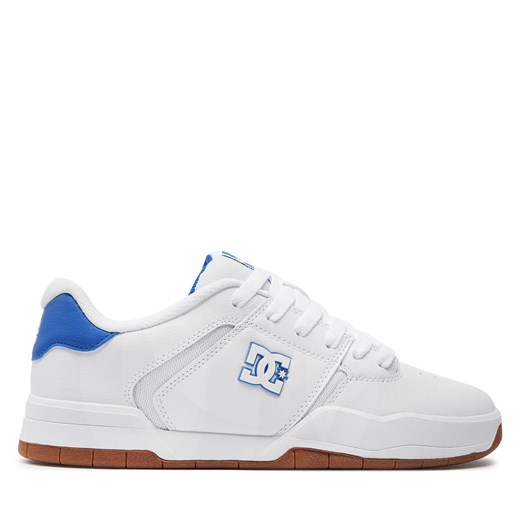 Sneakersy DC Central ADYS100551 White/Blue WBL ze sklepu eobuwie.pl w kategorii Buty sportowe męskie - zdjęcie 171379842
