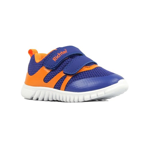 Richter Shoes Sneakersy w kolorze niebiesko-pomarańczowym ze sklepu Limango Polska w kategorii Buty sportowe dziecięce - zdjęcie 171382023