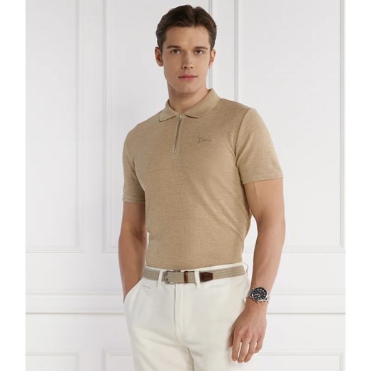 GUESS Polo SS GAUZE | Slim Fit ze sklepu Gomez Fashion Store w kategorii T-shirty męskie - zdjęcie 171397174