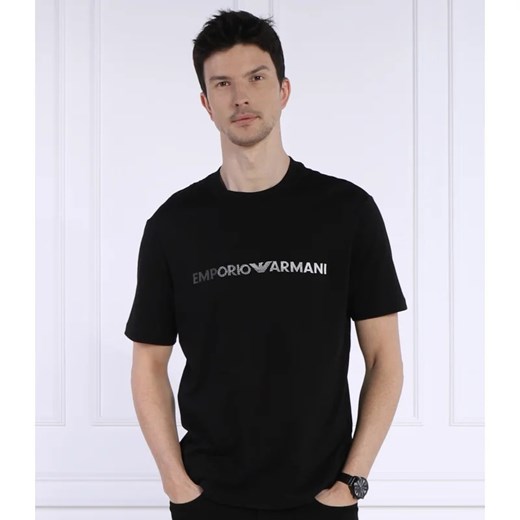 Emporio Armani T-shirt | Regular Fit Emporio Armani S okazja Gomez Fashion Store