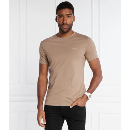 T-shirt męski brązowy Joop! z krótkimi rękawami 